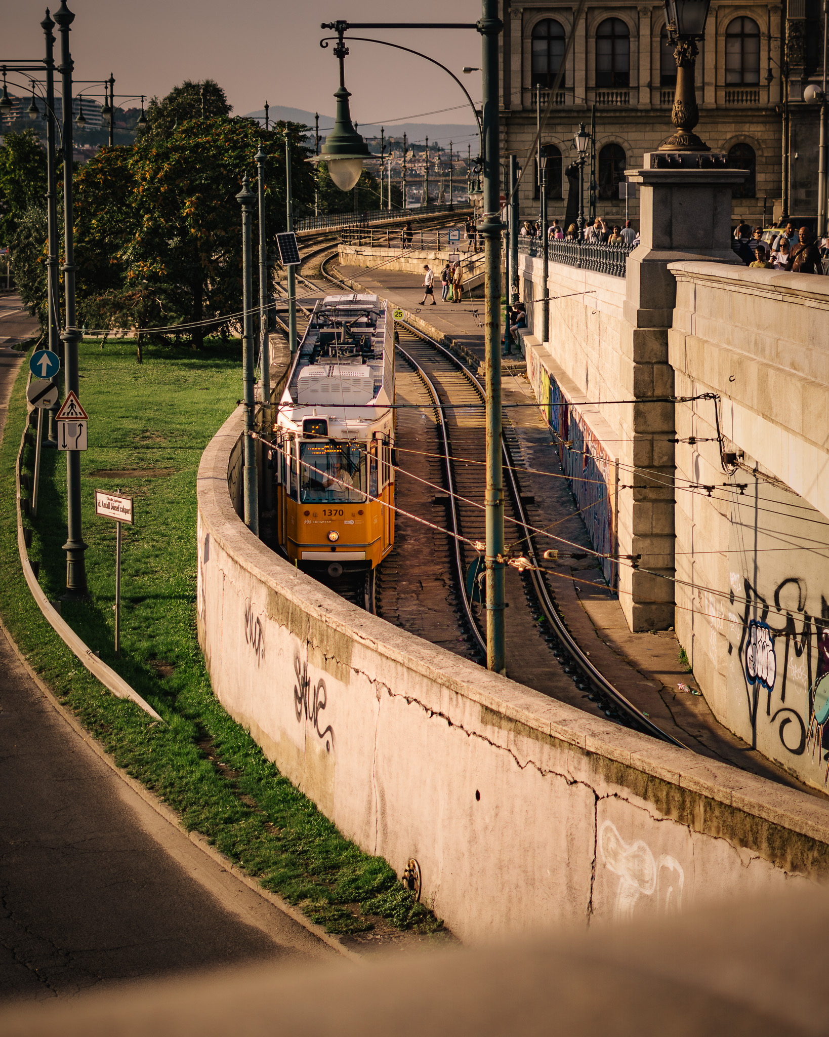 Tram in Budapest