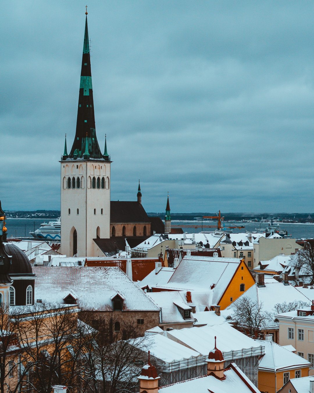 View of a church tower during the day